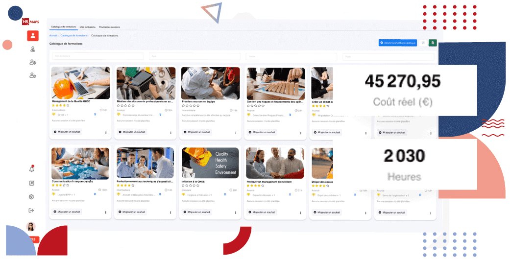 Gestion de la formation SIRH HRMAPS
